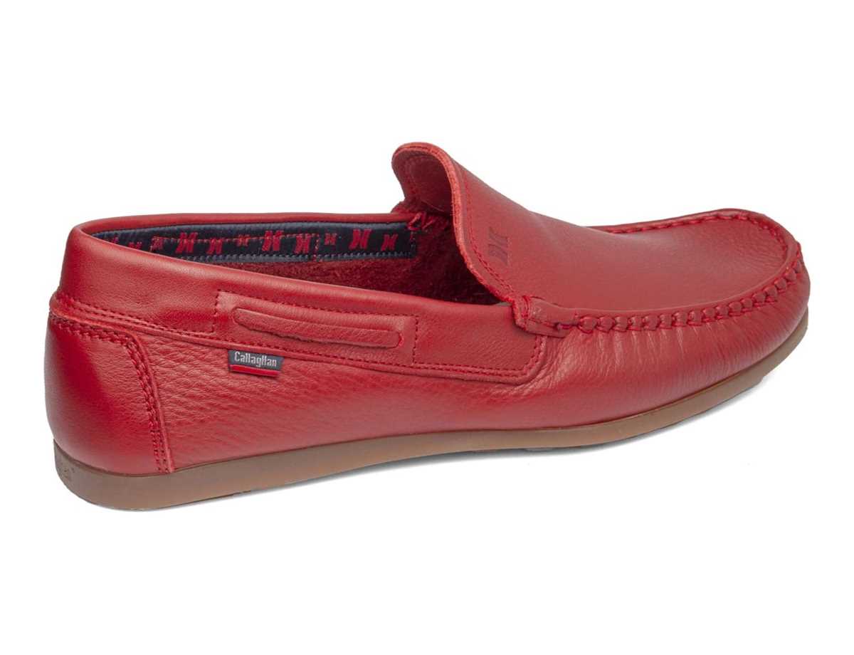 Mocasines Callaghan 15200 Driveline Hombre Rojos | NHC8742KO