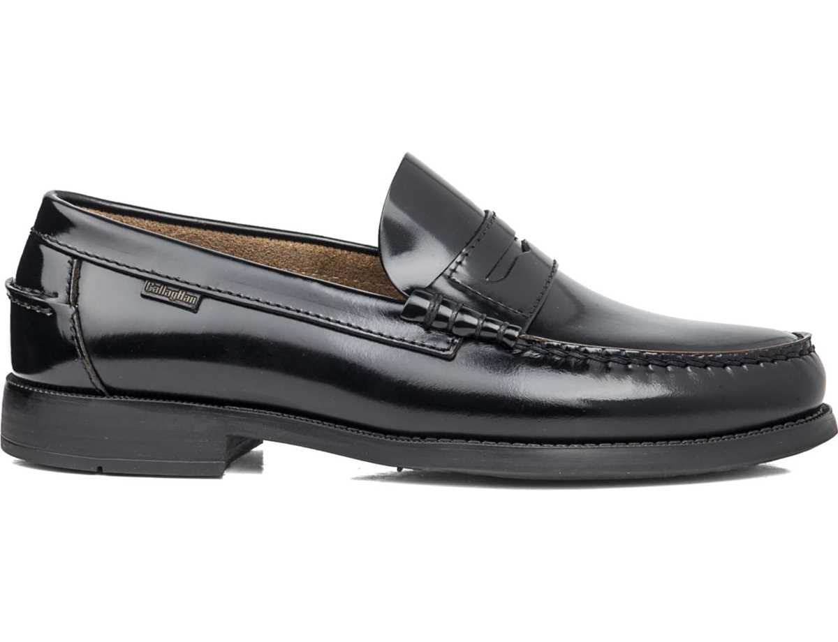 Mocasines Callaghan 16100 Pure Confort Hombre Negros | ORI1925ZI