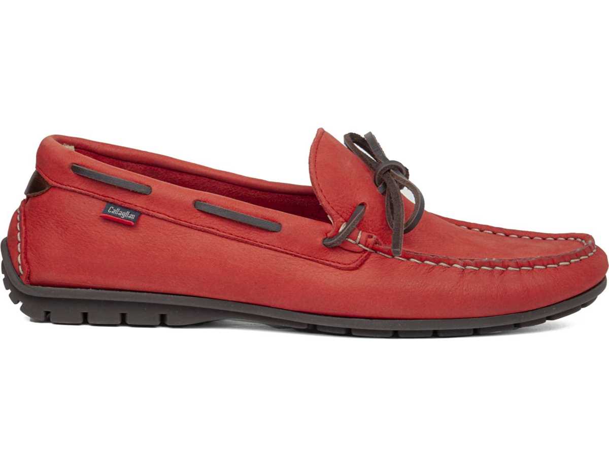 Mocasines Callaghan 53901 Bitron Hombre Rojos Marrom | XZU7386BW