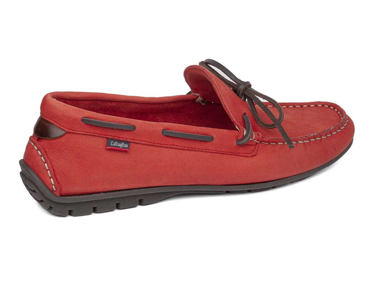 Mocasines Callaghan 53901 Bitron Hombre Rojos Marrom | XZU7386BW