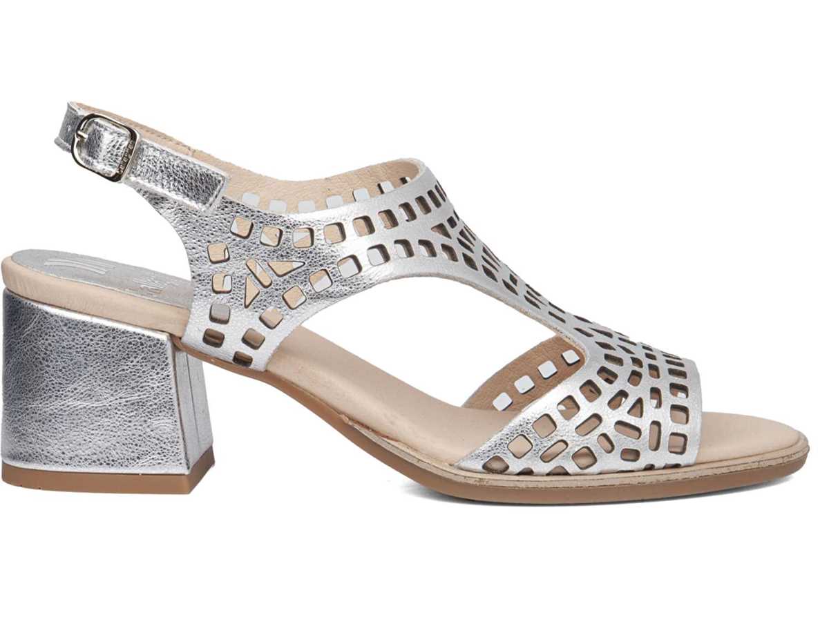 Sandalias Tacones Callaghan 29213 Kibow Mujer Plateados | DFE1841CS