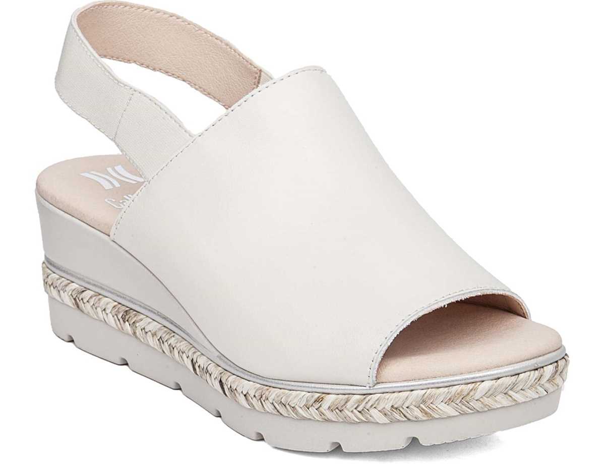 Sandalias de Plataforma Callaghan 29802 Mara Mujer Blancos | ZSD6974ZH