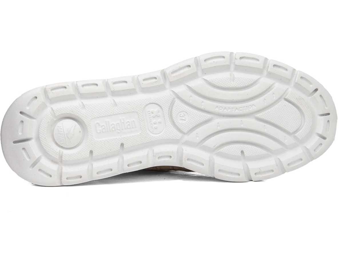 Tenis Callaghan 45812 Aria Mujer Blancos Dorados Beige | IDH545ND