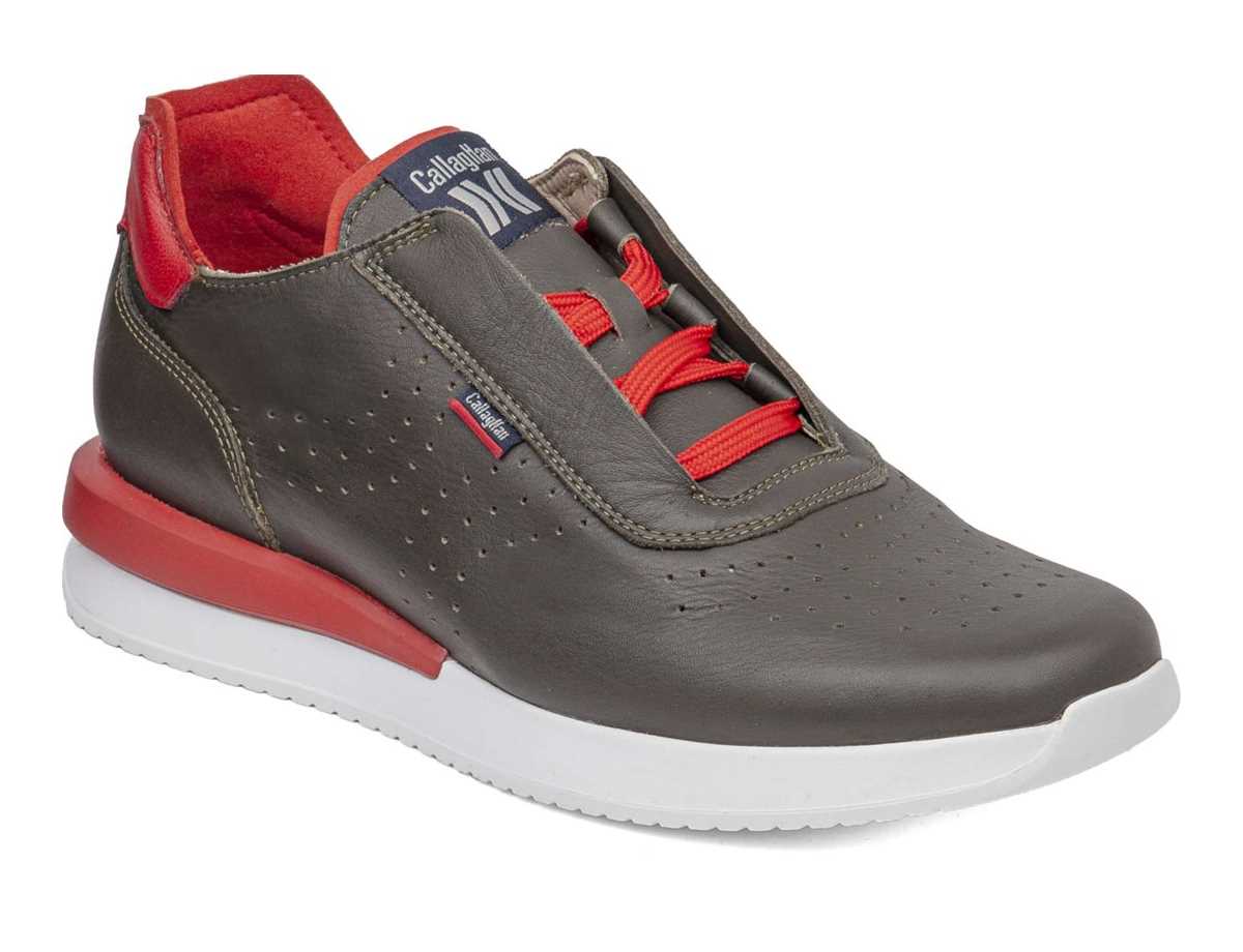 Tenis Callaghan 51101 Moses Hombre Verdes Rojos | TOB5086SQ