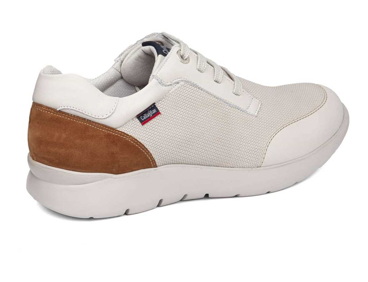 Tenis Callaghan 51308 Nuvole Hombre Blancos Marrom | LCZ5577LL
