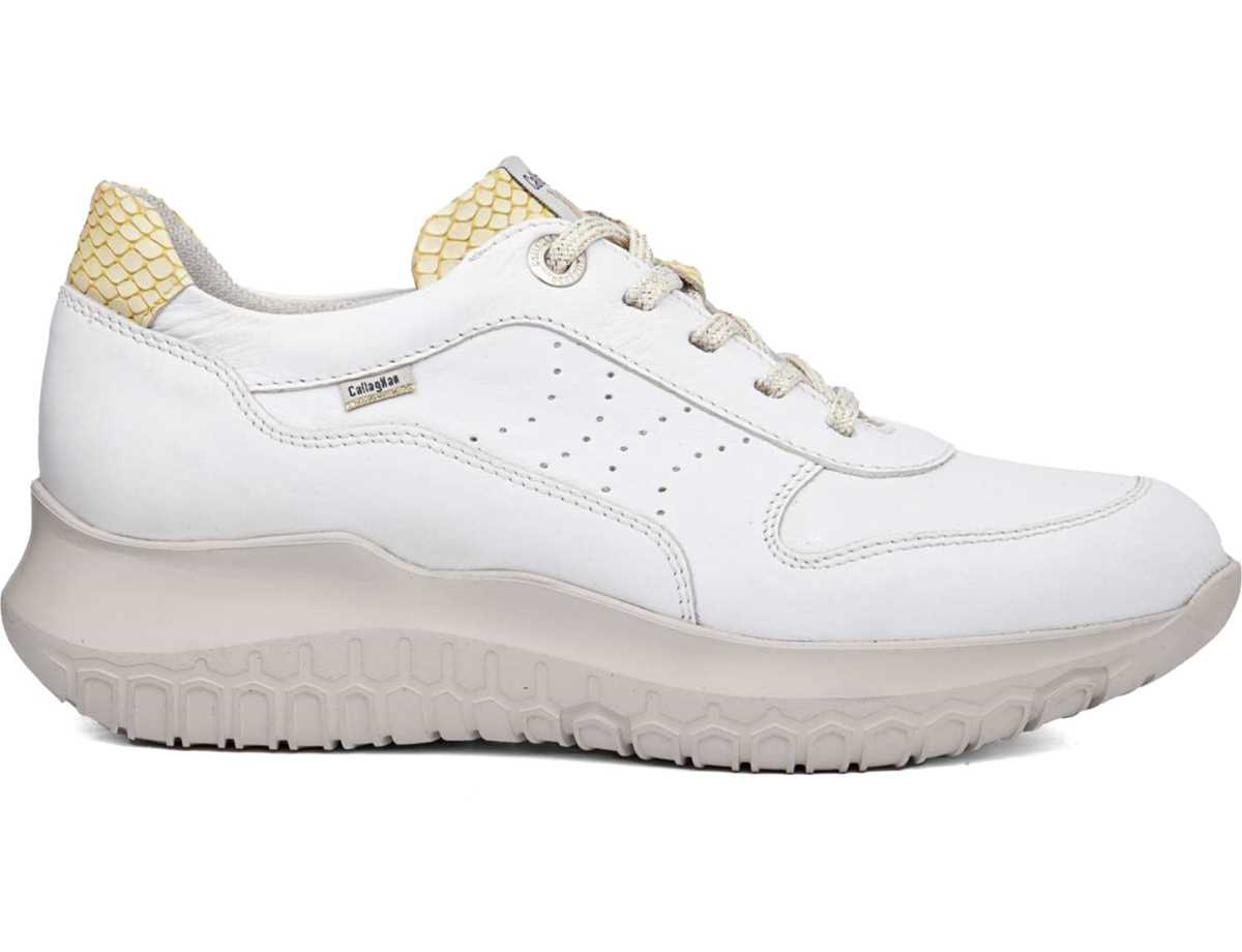 Tenis Callaghan 53801 Suv Marine Sra Mujer Blancos Amarillos | LES2942LA
