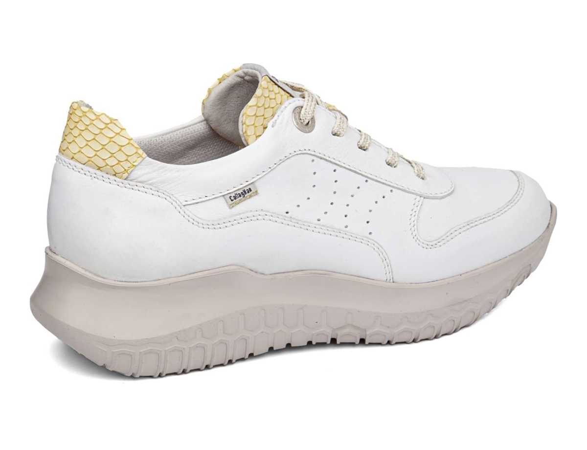 Tenis Callaghan 53801 Suv Marine Sra Mujer Blancos Amarillos | LES2942LA