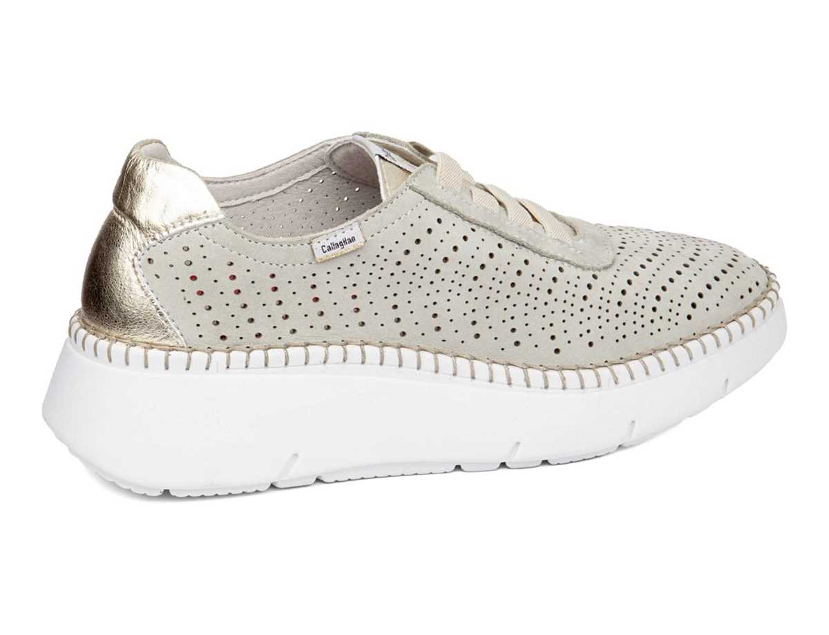 Tenis con Plataforma Callaghan 53600 Circular Sra. Mujer Verdes Beige | EDY6876RB