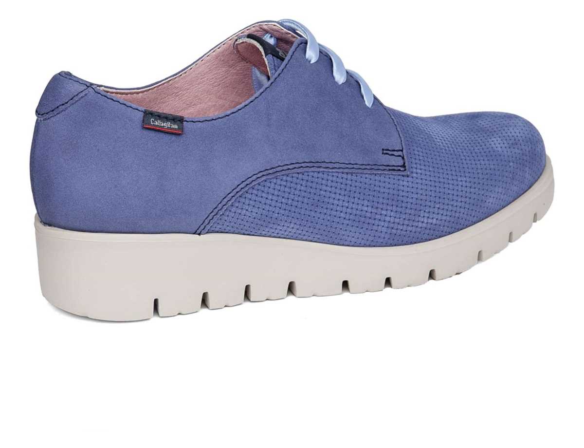 Tenis con Plataforma Callaghan 89824 Haman Mujer Azules | UME4142RO