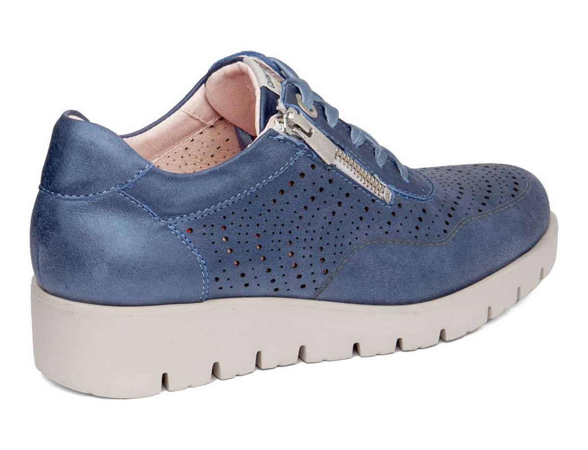 Tenis con Plataforma Callaghan 89894 Haman Mujer Azules Oscuro | WFL2928PR