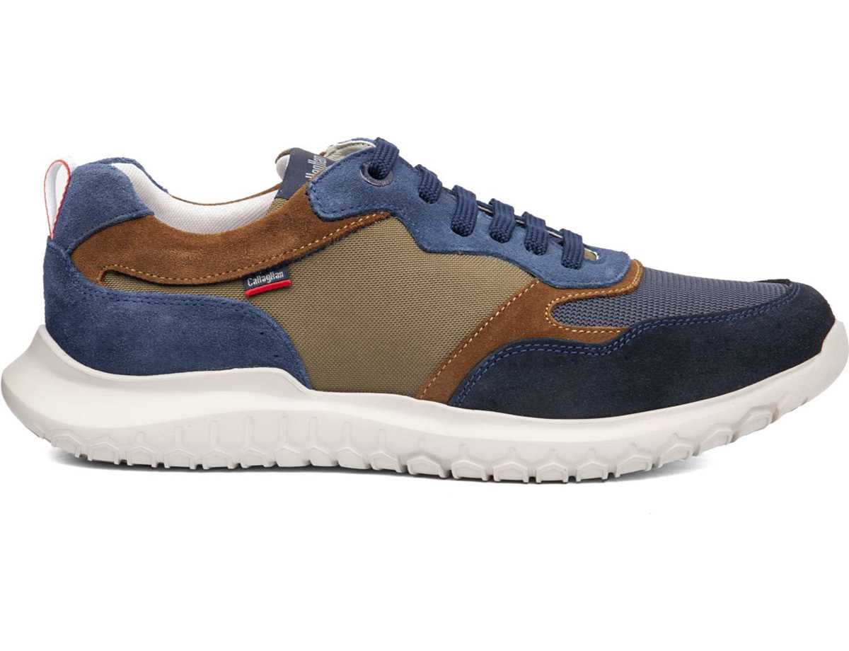 Zapatos Casuales Callaghan 53702 Suv Marine Cro Hombre Azules Grises Verdes | PTI3232GW