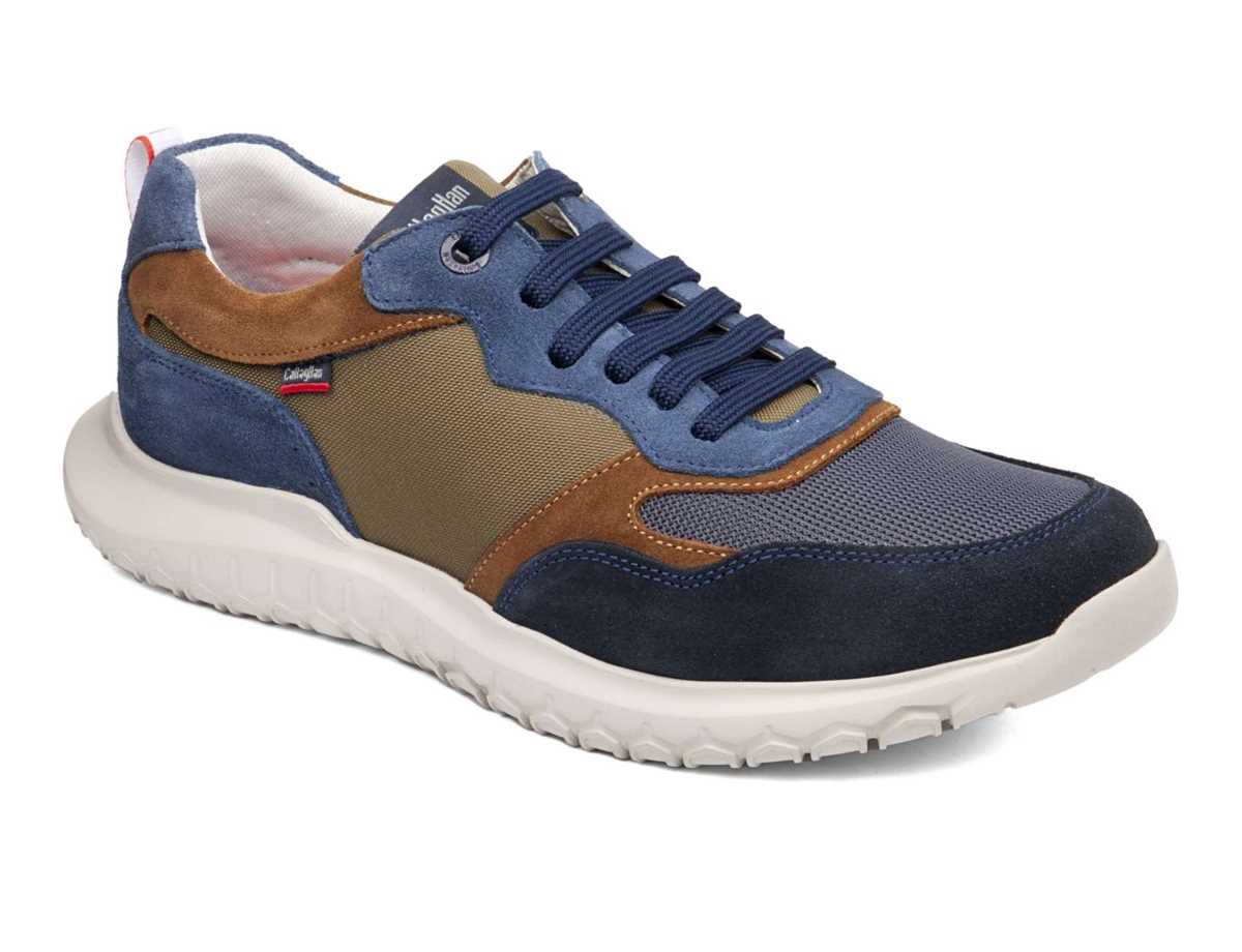 Zapatos Casuales Callaghan 53702 Suv Marine Cro Hombre Azules Grises Verdes | PTI3232GW