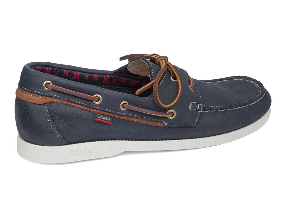 Zapatos del Barco Callaghan 51603 Yate Hombre Azules Marrom | YZA4217PZ