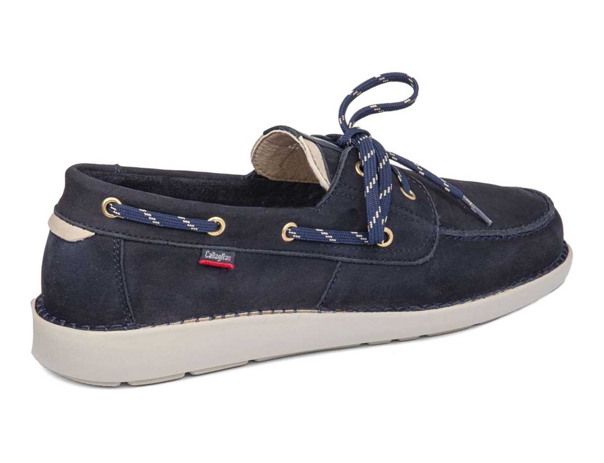 Zapatos del Barco Callaghan 53400 Abner Hombre Azules Beige | UQR9230HF